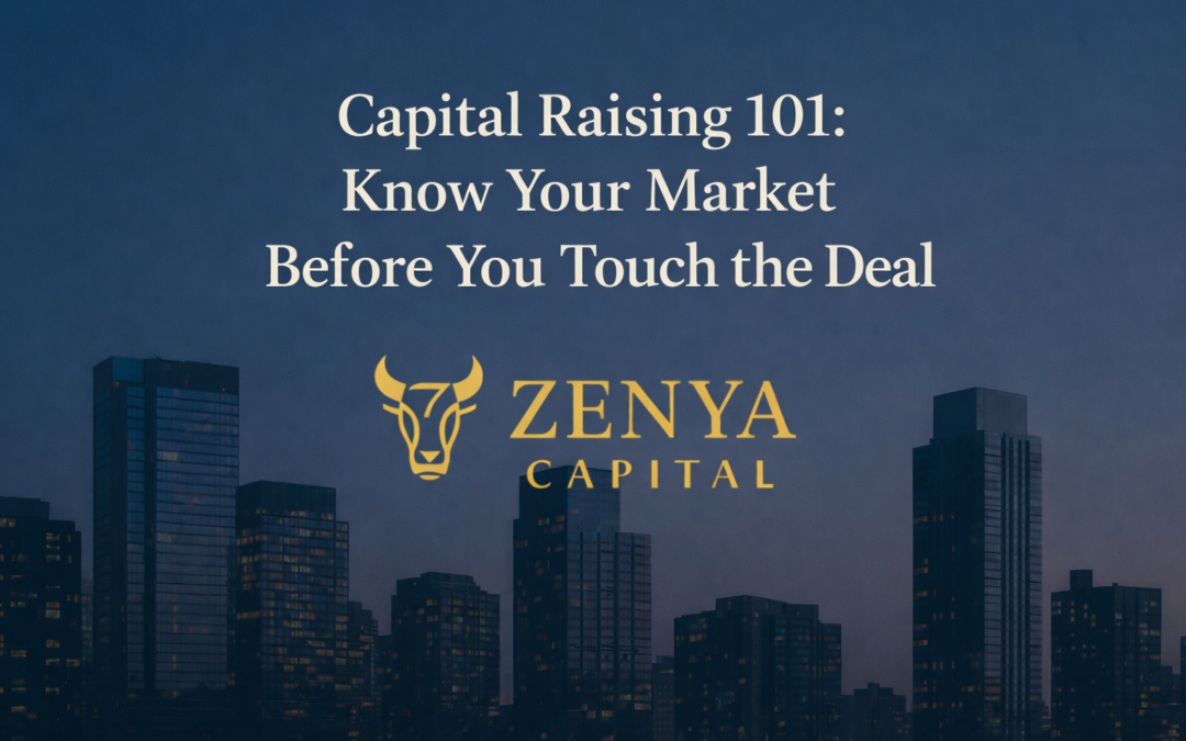 Capital Raising 101: Know Your Market Before You Touch the Deal