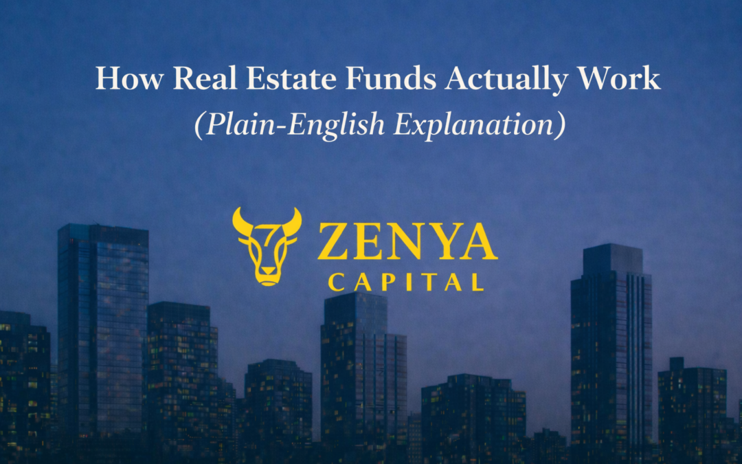 How Real Estate Funds Actually Work (Plain-English Explanation)
