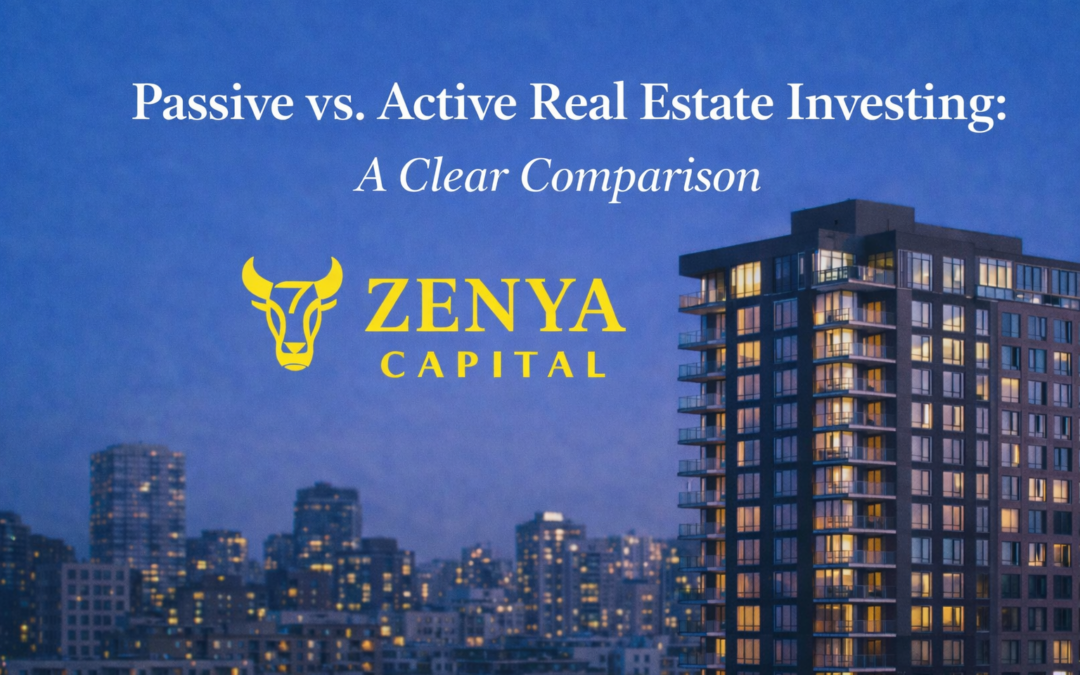 Passive vs. Active Real Estate Investing: A Clear Comparison
