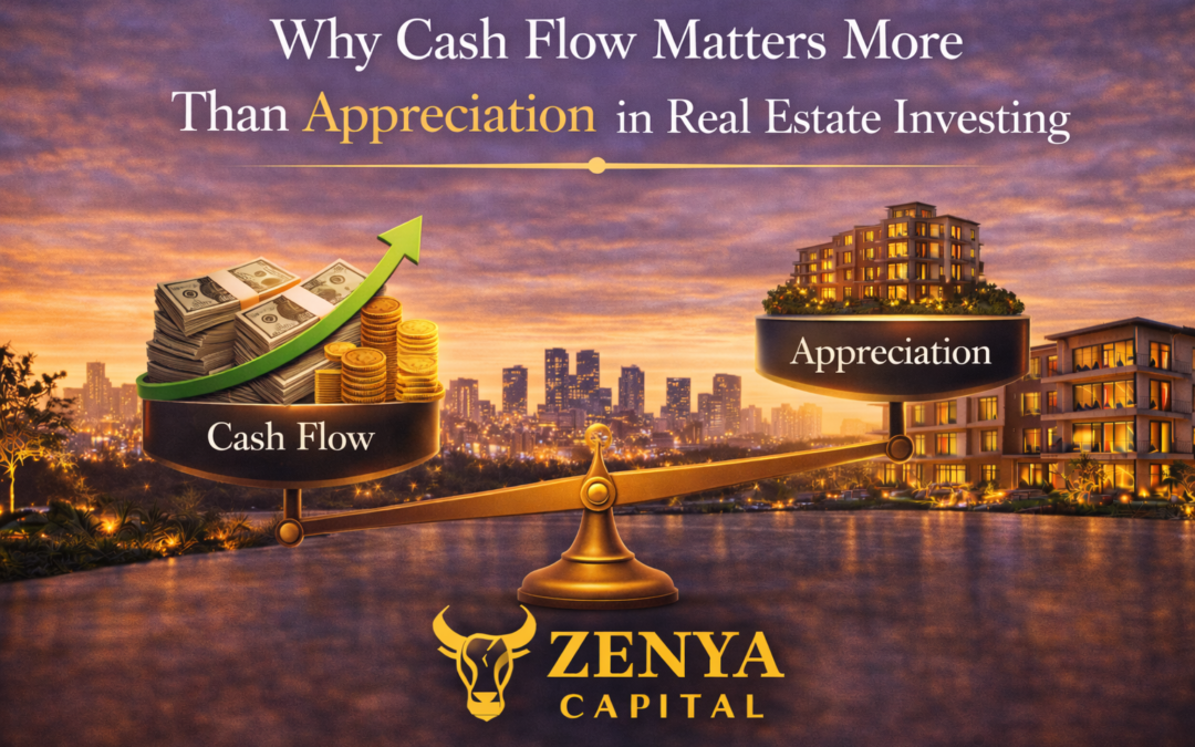 Why Cash Flow Matters More Than Appreciation in Real Estate Investing