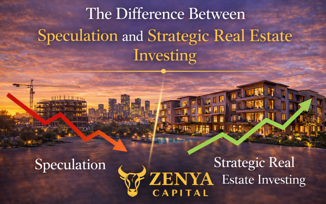 The Difference Between Speculation and Strategic Real Estate Investing